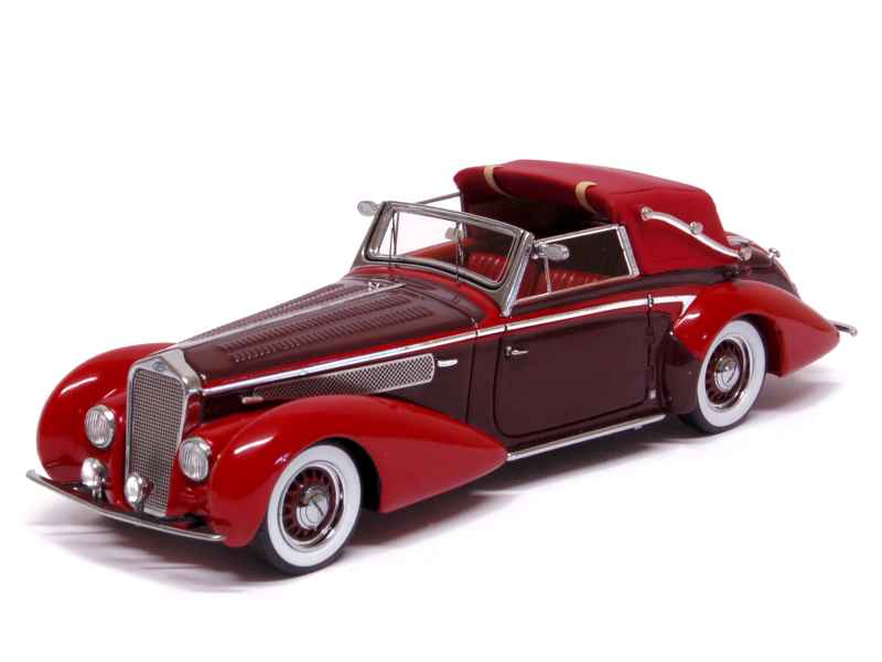 Miniature 1/43 Delage 1927 N°36 – Minichamps – Pilote Benoist – État Parfait
