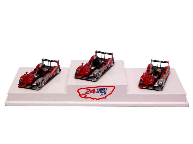 AUDI R15 PLUS TDi N°8 LE MANS 2010 SPARK S0693 1:43 de reference S