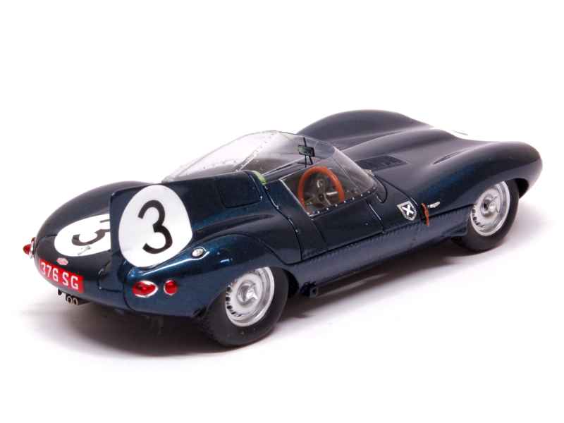 spark-model Jaguar Type D #6 Winner Le Mans 1955 Hawthorn - Bueb (H0 -1