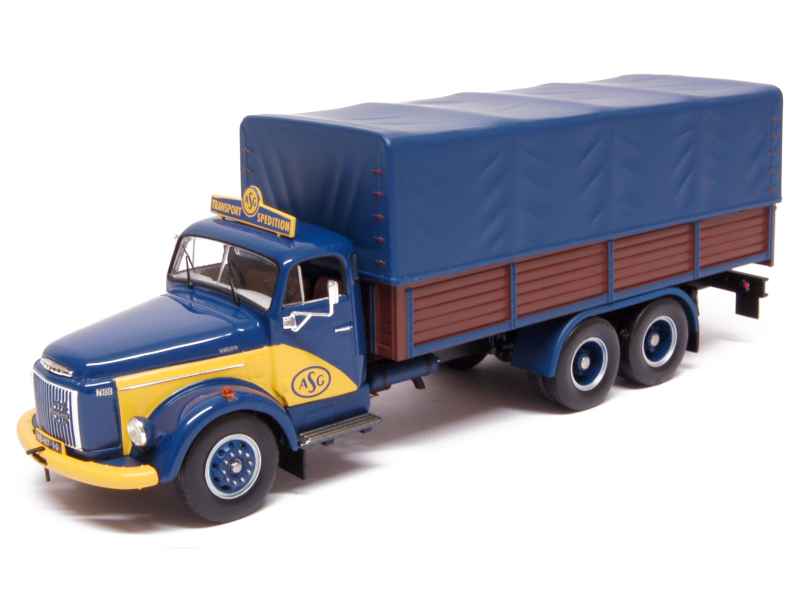 Camion Volvo N88 1967 Citerne Alimentaire Lait Montblanc 1/43 - Collection