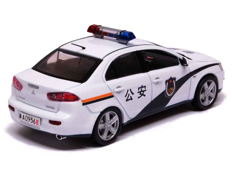 MITSUBISHI LANCER EVOLUTION X POLICE GRECE 1/43 sur la boutique Toys