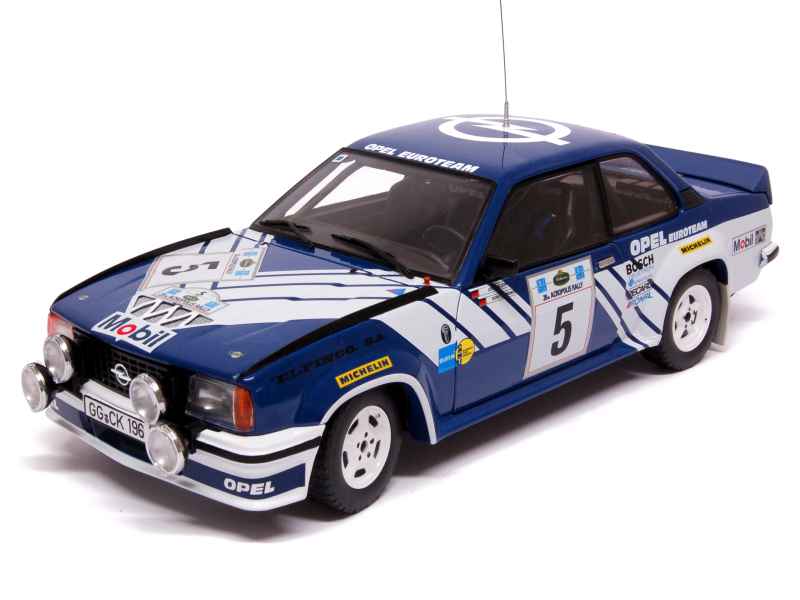 Diecast model cars Opel Ascona 1/18 Sun Star 400 Rally No.3 Rothmans Rallye WM Rallye Monte-Carlo 1983 avec Decals A.Vatanen/T.Harryman