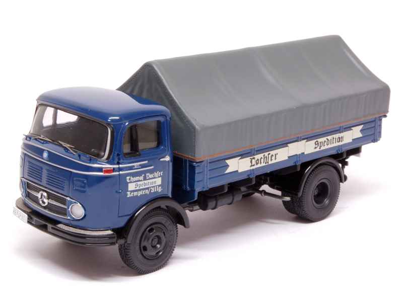 Miniature Mercedes L 911 Plateau Bâché - Premium ClassiXXs échelle 1/43