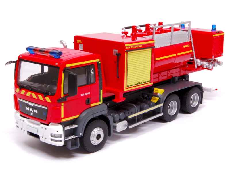 72010 MAN TGS Berce Cellule Mousse Pompiers  