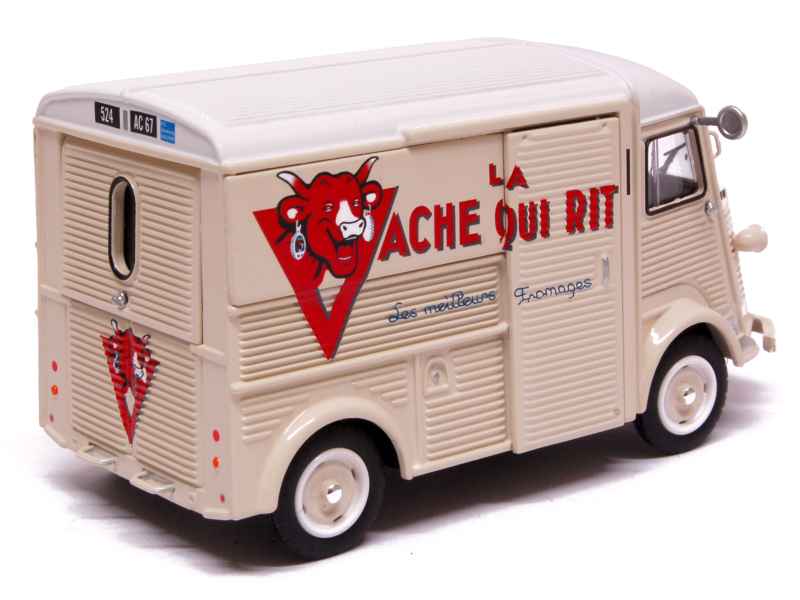 Modèle Réduit CITROËN U23 Fourgon Driguet La Vache Qui Rit 1955 - Échelle 1/43 - Neuf IXO