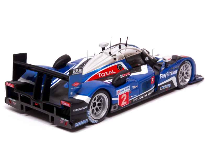 SIGNED 1/43 Peugeot 908 HDI #3 LMP1 Le Mans 2010 Bourdais Lamy Pagenaud IXO
