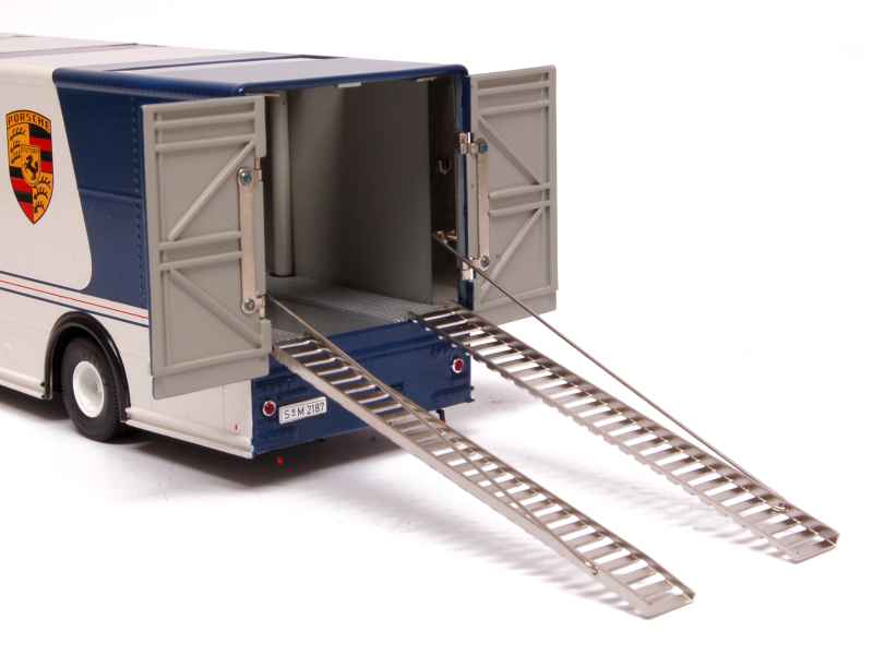 72344 Mercedes O317 Renntransporter Porsche