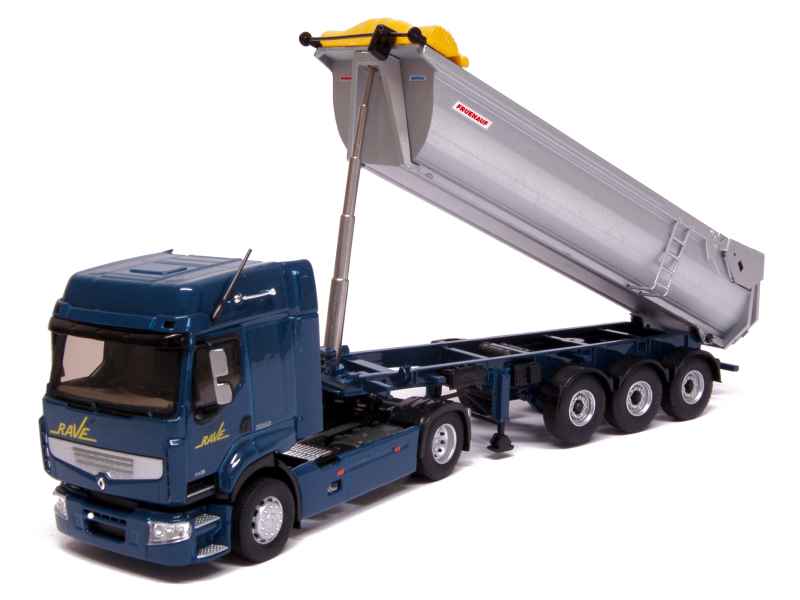72900 Renault Premium DXi Benne Fruehauf