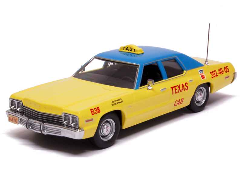 Voiture DODGE Monaco Blues Brothers Bluesmobile 1974 en Métal au 1/43