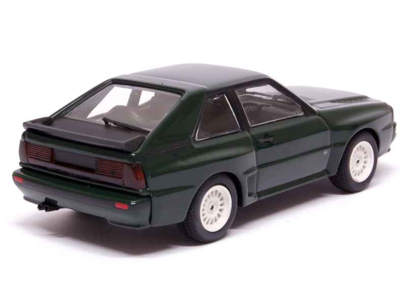 Miniature Audi Quattro Sport 1/43 Minichamps Verte – 1984 – Neuve
