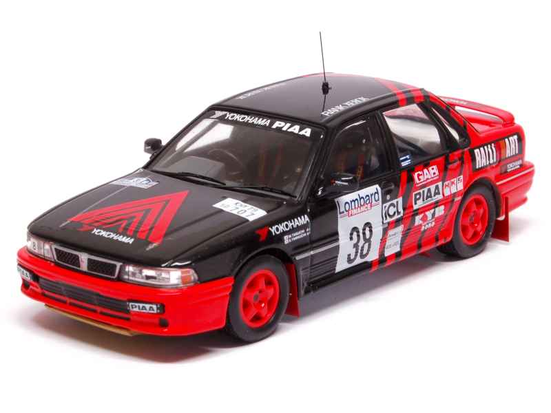 Miniature Voiture Mitsubishi Galant VR-4 #11 RAC223 1/43 IXO, Neuve