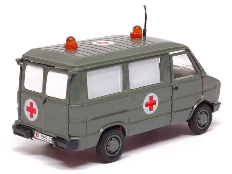 Old Cars 1/43 Fiat Iveco NC90 4x4 Bâché – Modèle Militaire (Occasion, Sans Boîte)