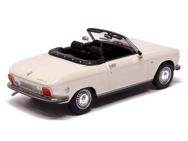 PEUGEOT 204 COUPE Gold DUVI 1:43 imperfection de reference