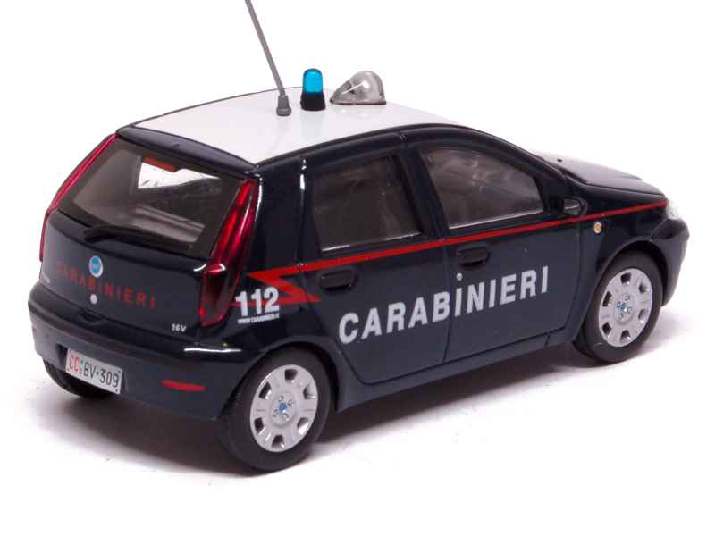 74022 Fiat Punto 16V Doors Carabinieri 2003