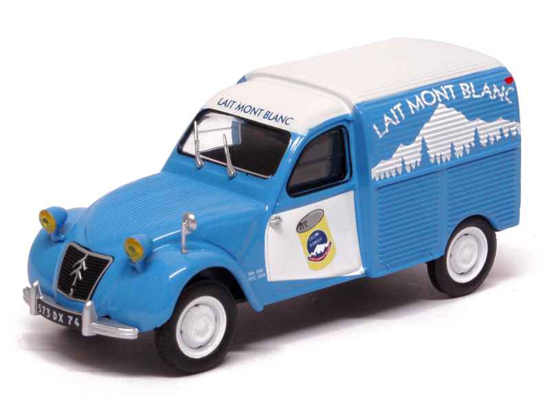 Citroën - 2CV AZU Fourgonnette Poste 1965 - Norev - 1/43 - Voiture