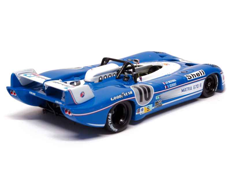 Diecast model cars Matra MS670B 1/43 IXO No.12 24h Le Mans 1973