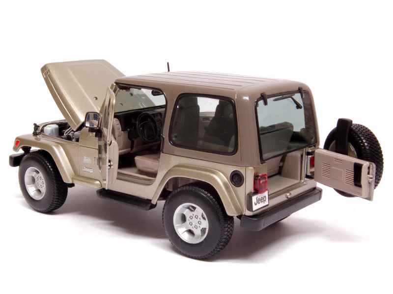Miniature Jeep Joyax France – Sahara Recherches Pétrolifères – Tôle Bleue 14,5 Cm