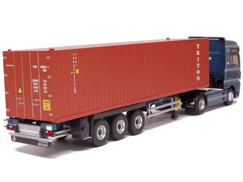 74821 MAN TGX XXL Semi Remorque Container