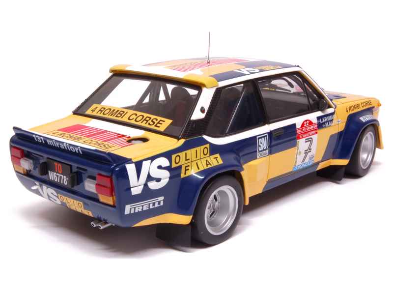 Top Marques 1/18 Scale TOP043DD - Fiat 131 Abarth 1st San Remo 1980