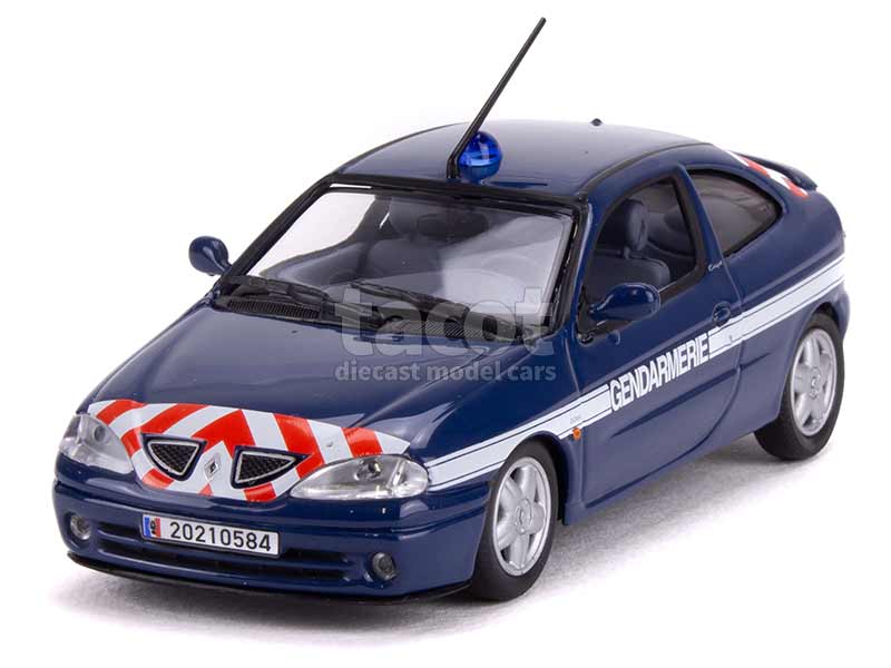 Véhicule miniature Renault Mégane Coupé 2001 Gendarmerie NOREV