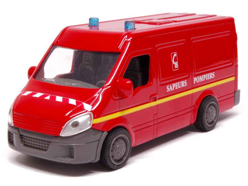 Figurine Pompier 1/43 Newray Neuve - Collection Miniature Véhicule De Secours
