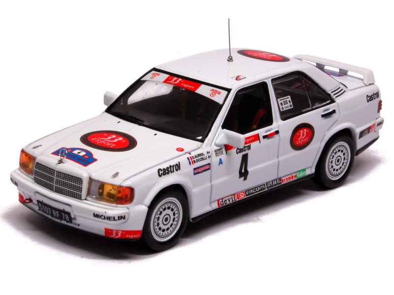 Mercedes 190E 2.3 16V ETCC 1986, IXO 1/43, Miniature Métal Montée Neuve
