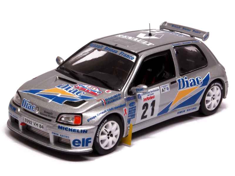 1/43 Renault Clio Gr. A Rally Tour de Corse 1994 Jordan