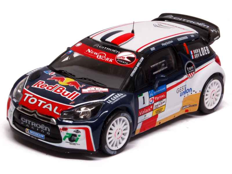 Voiture Miniature Citroën DS3 WRC Rallye D'Epernay 2015 - Échelle 1/43, Altaya, Neuve