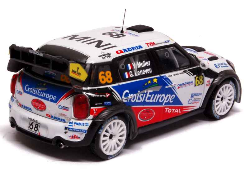 1/43 Ixo Mini John Cooper Works#68 Rallye De France 2012 Y Muller | UK