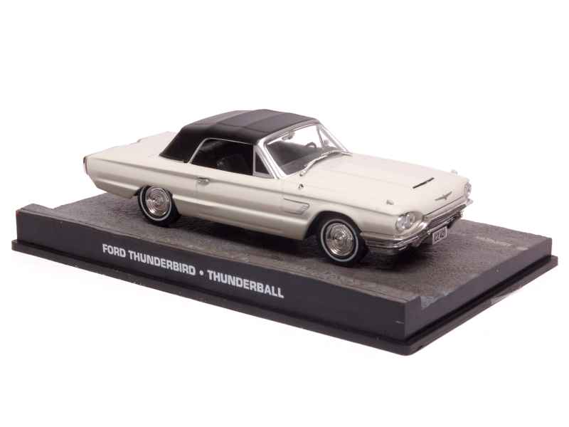 1:43 Schaalmodel – Ford Thunderbird Uit James Bond 007 Film 'Die Another Day' – Exclusieve EagleMoss Collectie – Metallic Afwerking
