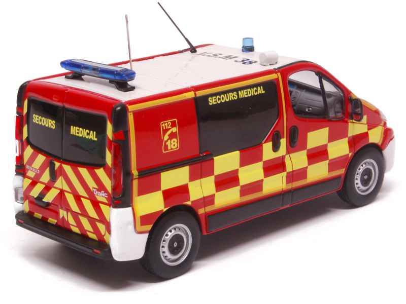 75320 Renault Trafic II VSM Pompiers 2010