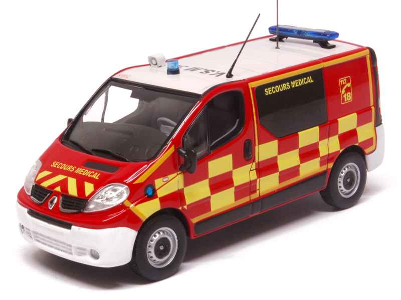 75320 Renault Trafic II VSM Pompiers 2010