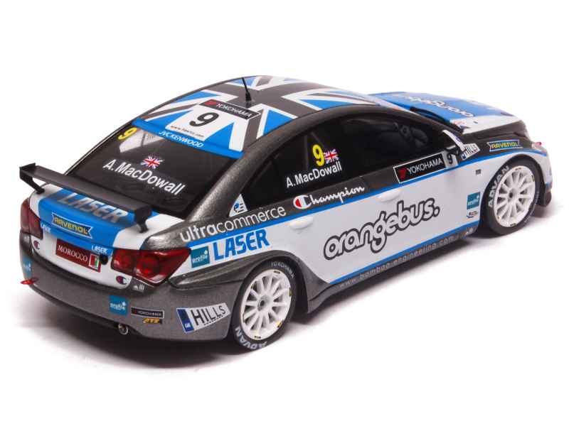 Miniature Chevrolet Cruze 2011 1/43 Spark 2011 1.6T No.8 A.Menu WTCC GP