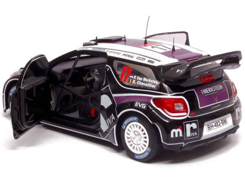Citroën DS3 WRC 2012 Rallye de France 8 Neuville/Gilsoul 1/18