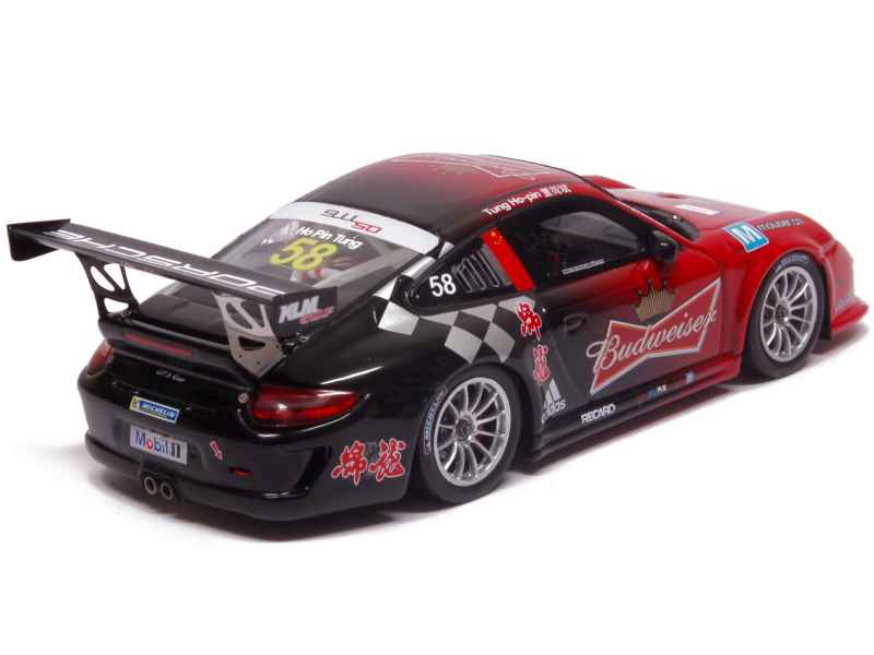 Porsche 911 997 GT3 Cup N°88 Mentos – Spark 1:43 – Édition Limitée Carrera Cup Asia 2013