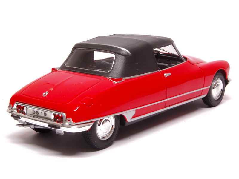 Modèle Réduit CITROËN DS 19 Cabriolet Fermé Noir WELLY échelle 1/24 - WEL22506WB, Neuf