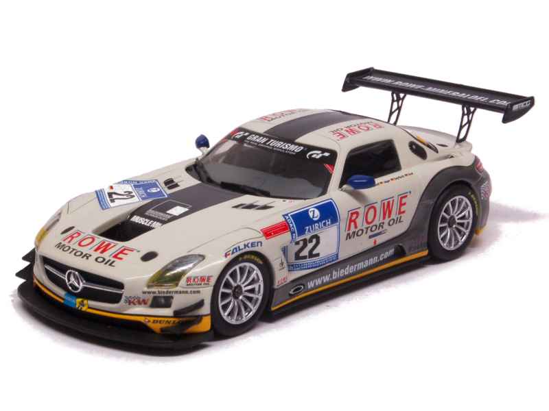 Mercedes SLS AMG GT3 - 24h ADAC Nürburgring 2011 #22 Black Falcon Team 1:43
