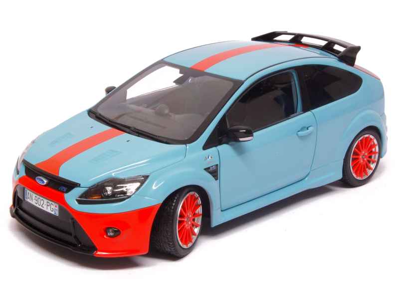 Ford Focus RS 2010 – Minichamps 1/18 – Bleu Gulf Le Mans – Limited