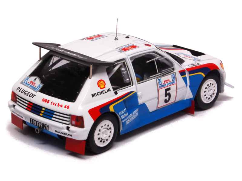 Peugeot - 205 T16 Evo2 Acropolis 1986 - IXO - 1/43 - Autos