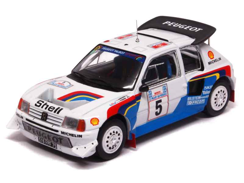 SRC: les photos de la Peugeot 205 T16 EVO2 rallye de Suède 1986