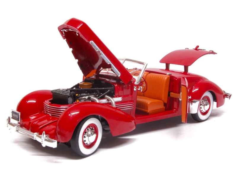 Signature Models 1:18 Cord 812 Cabriolet 1937 – Nero Diecast - Foto 3