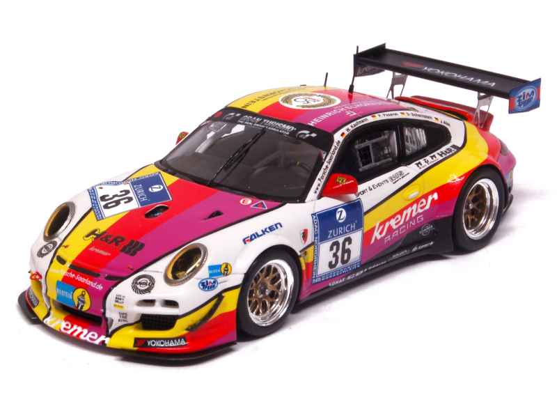 Porsche 911 GT3 R #25 Winner Pro-AM Class 24h Nürburgring 2020 - Spark 1:43 Resine - Supercars Modellauto