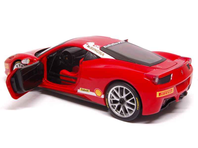 Ferrari 458 Italia - Challenge - weiss 3 - Kult Modell OVP (Neu (gemäss