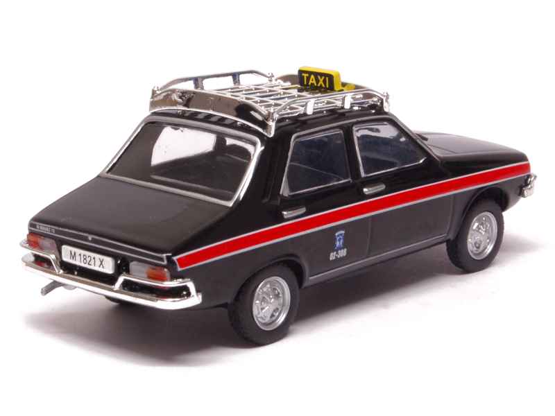 76651 Renault R12 TL Taxi Madrid 1977