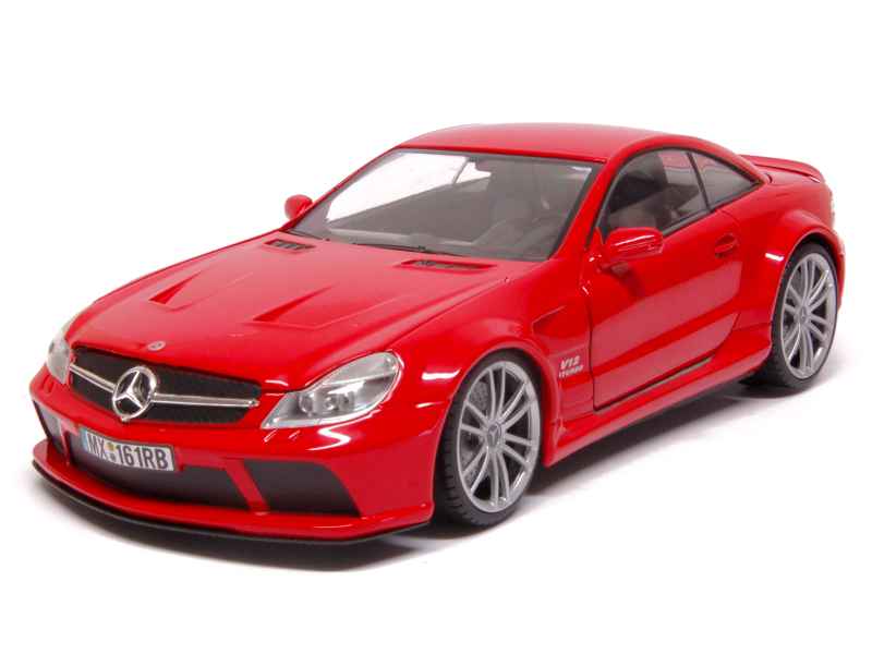 Mercedes-Benz SL65 AMG Black Series 1/18 - MONDO Diecast Noir - Collection