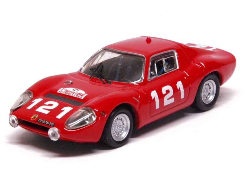 FIAT ABARTH OT 1300 DE 1965 ROUGE RED AU 1/43 SPARK S1300
