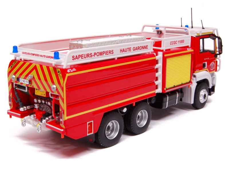 Camion De Pompiers MAN TGS Gallin CCGC - Jouet ALERTE, Neuf, Fabrication Chine