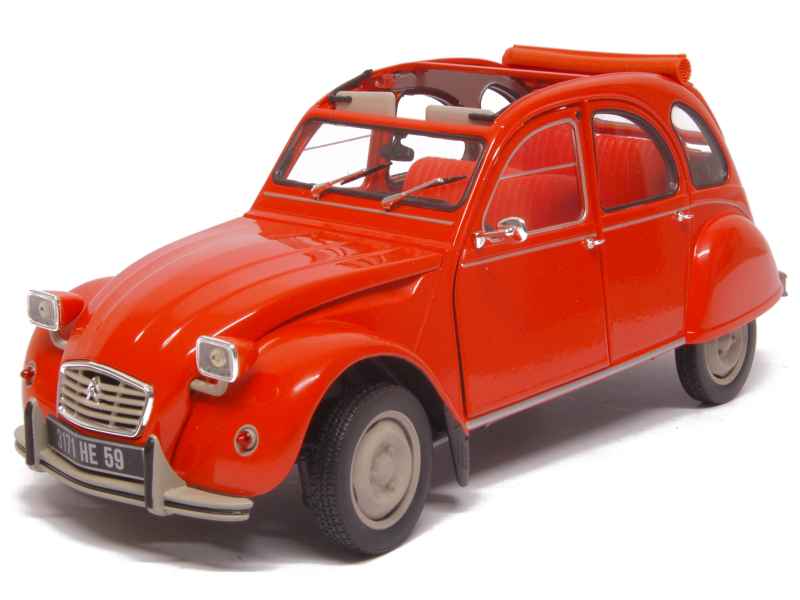 ミニカー　1/18 Citroen 2CV6 1975(オレンジ) [AMC019163] 楽天市場】ミニカー NOREVノレブ ☆1/18 1975 シトロエン 2CV 6