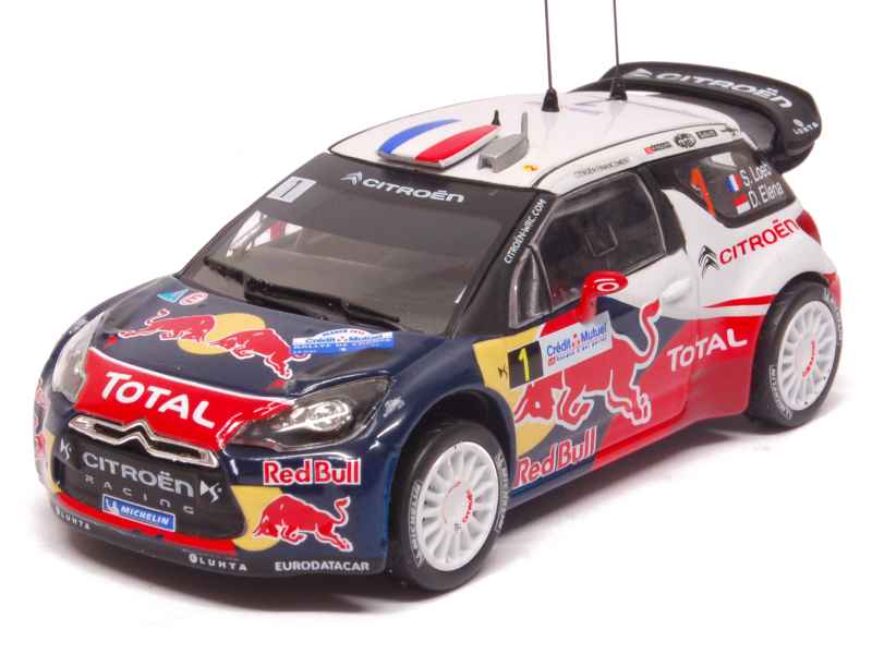 Norev 1/18 Citroën DS3 WRC Rallye Portugal 2012 - Miniature De Collection