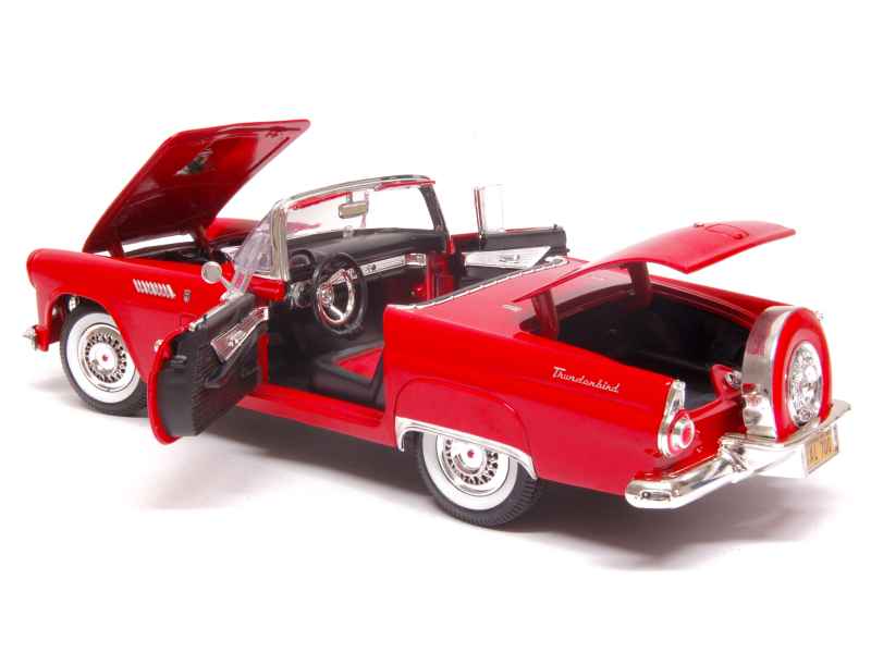 FORD THUNDERBIRD CABRIOLET 1956 ROUGE